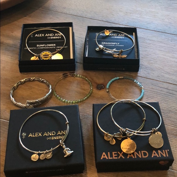 🌟SOLD ON MERCARI🌟Alex and Ani Braclets 🌻 - Picture 2 of 2